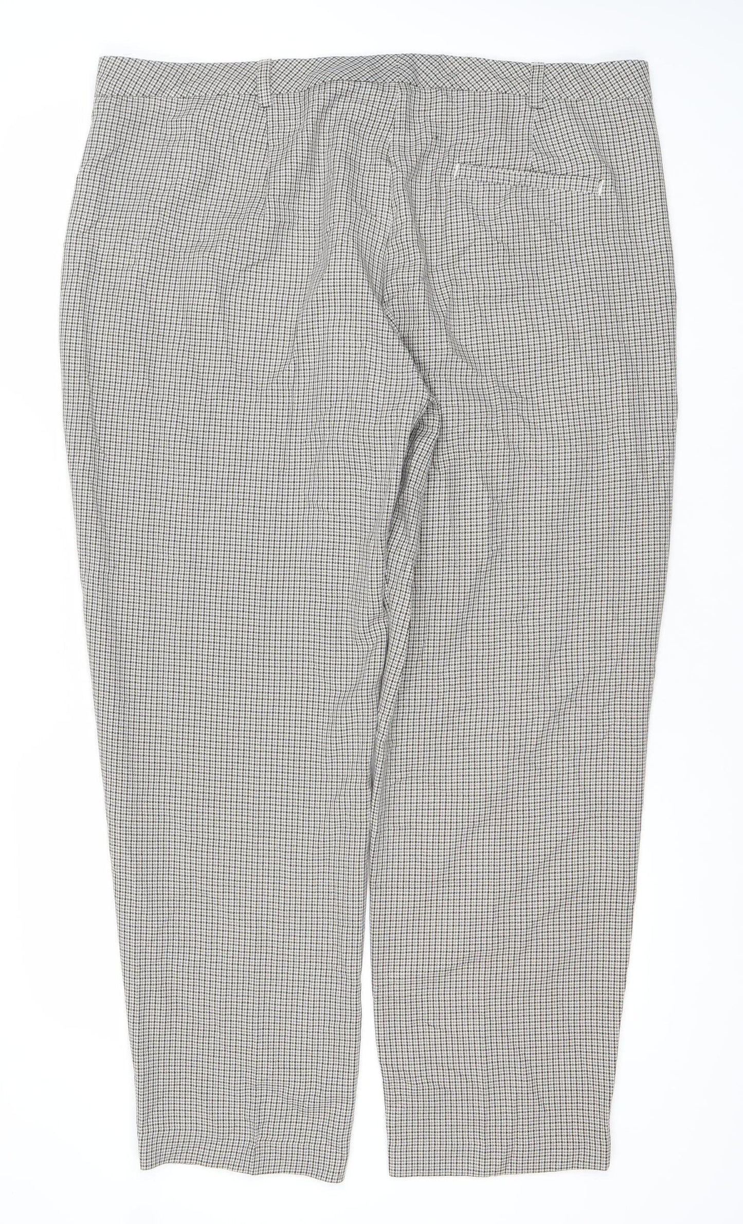 Womens UK Size 20 Marks and Spencer Regular Fit Business Casual Workwear Grey Tr