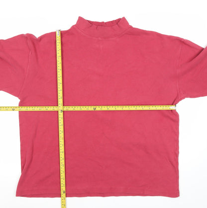 Womens UK Size L Hawkstead Sportswear Red Pullover Sweatshirt