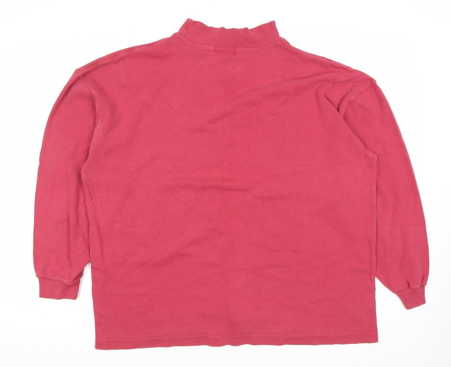 Womens UK Size L Hawkstead Sportswear Red Pullover Sweatshirt