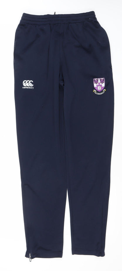 Canterbury Men’s Blue S Track Pants Rugby Training Trousers