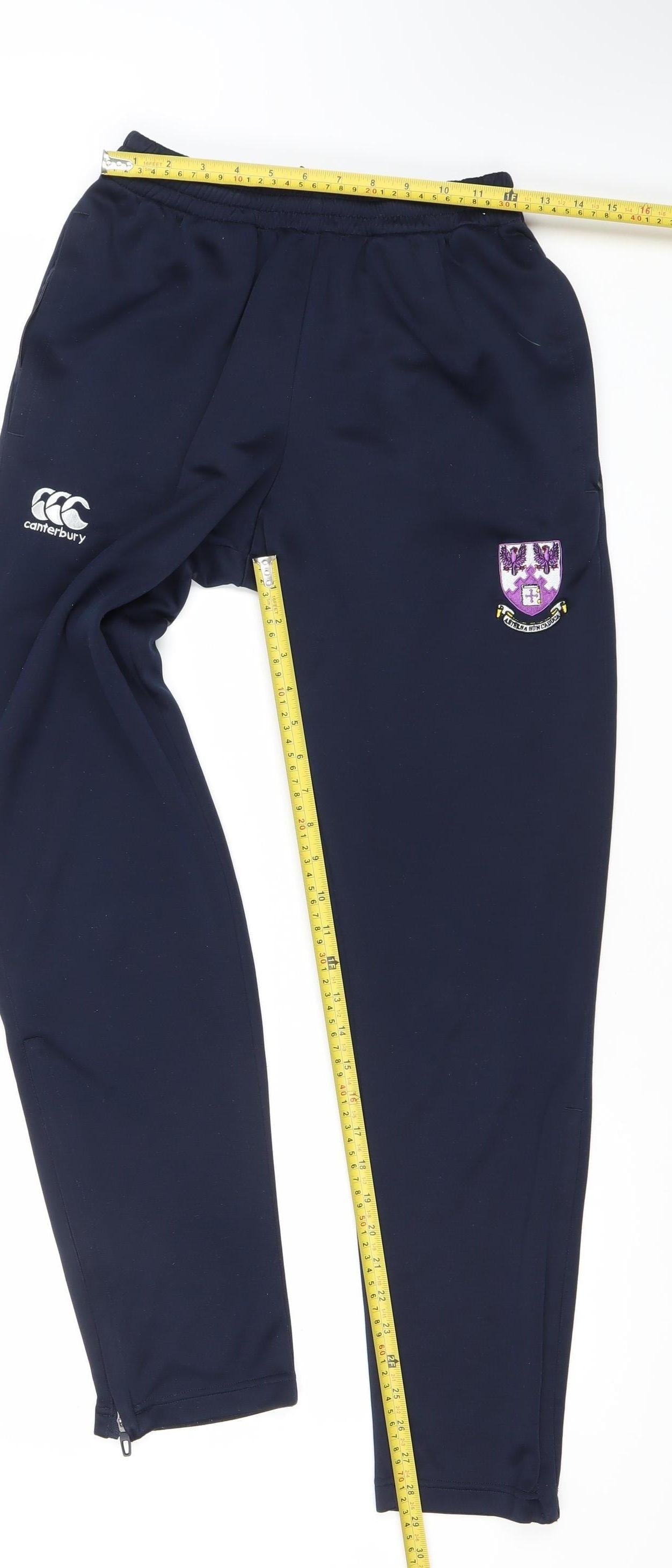 Canterbury Men’s Blue S Track Pants Rugby Training Trousers