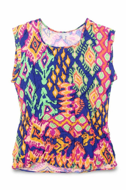 Womens UK Size 12 Stella Morgan Multicoloured Tunic Blouse