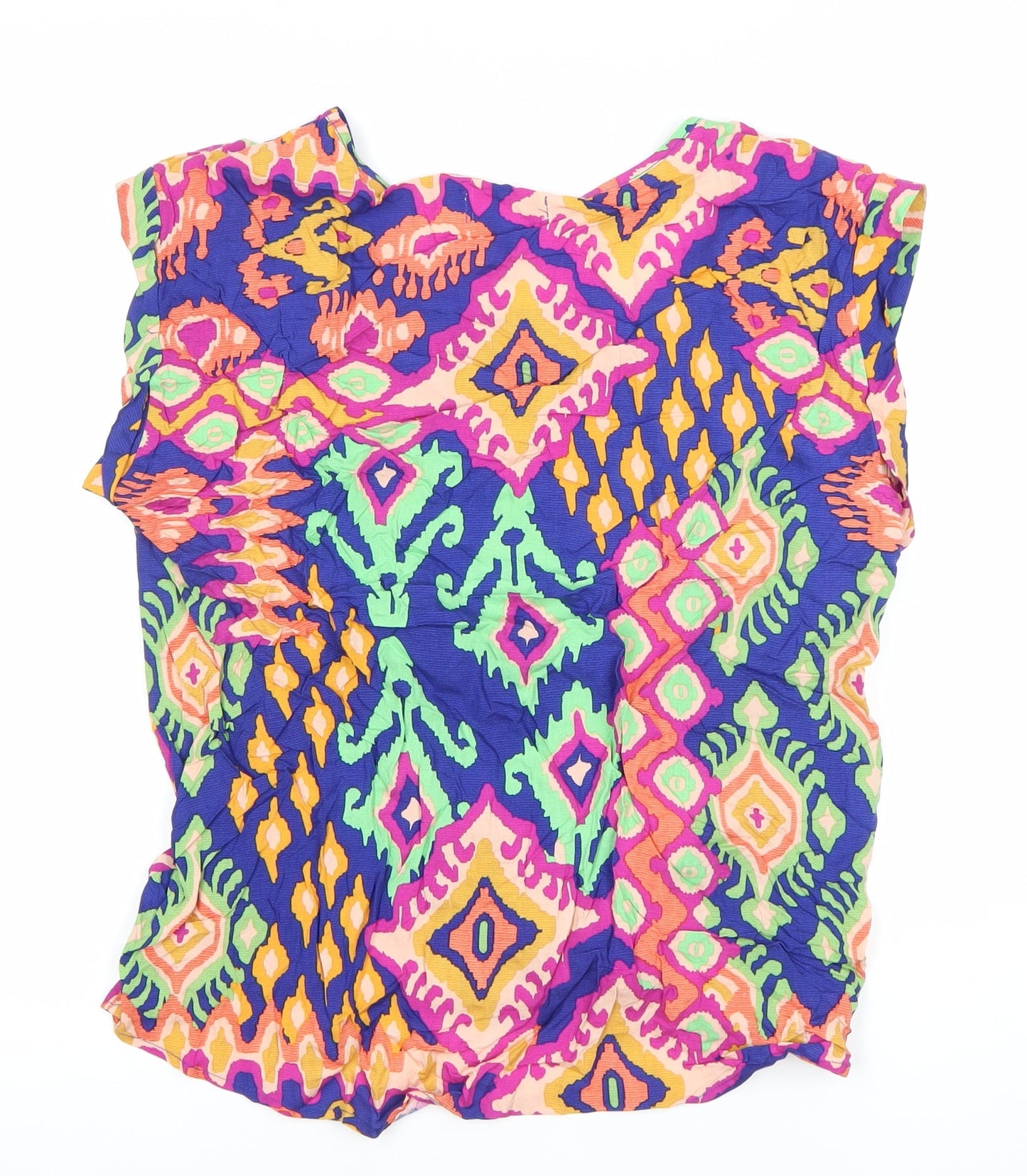 Womens UK Size 12 Stella Morgan Multicoloured Tunic Blouse