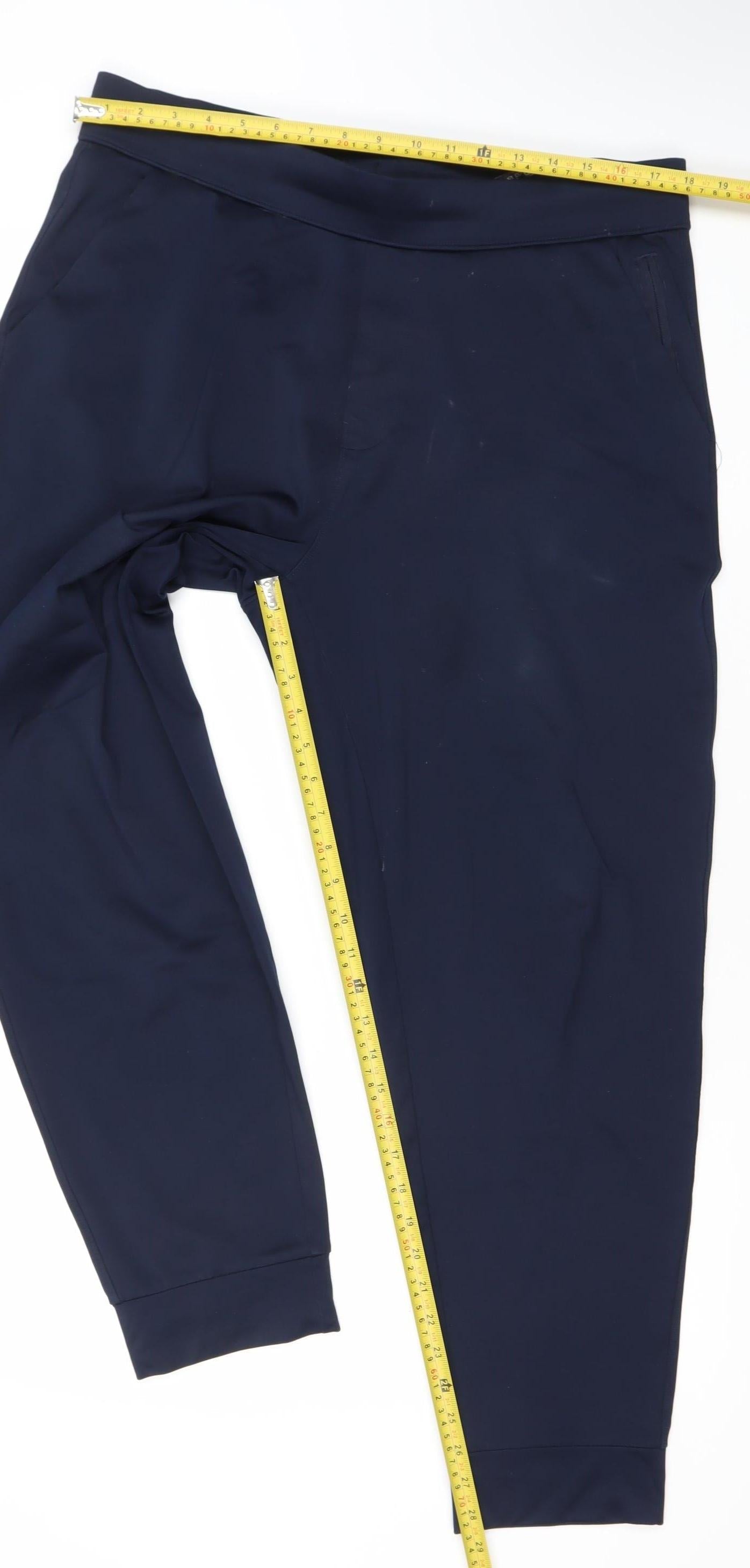 32 Degrees Heat Men’s Blue Jogger Trousers L Regular Fit Stretch