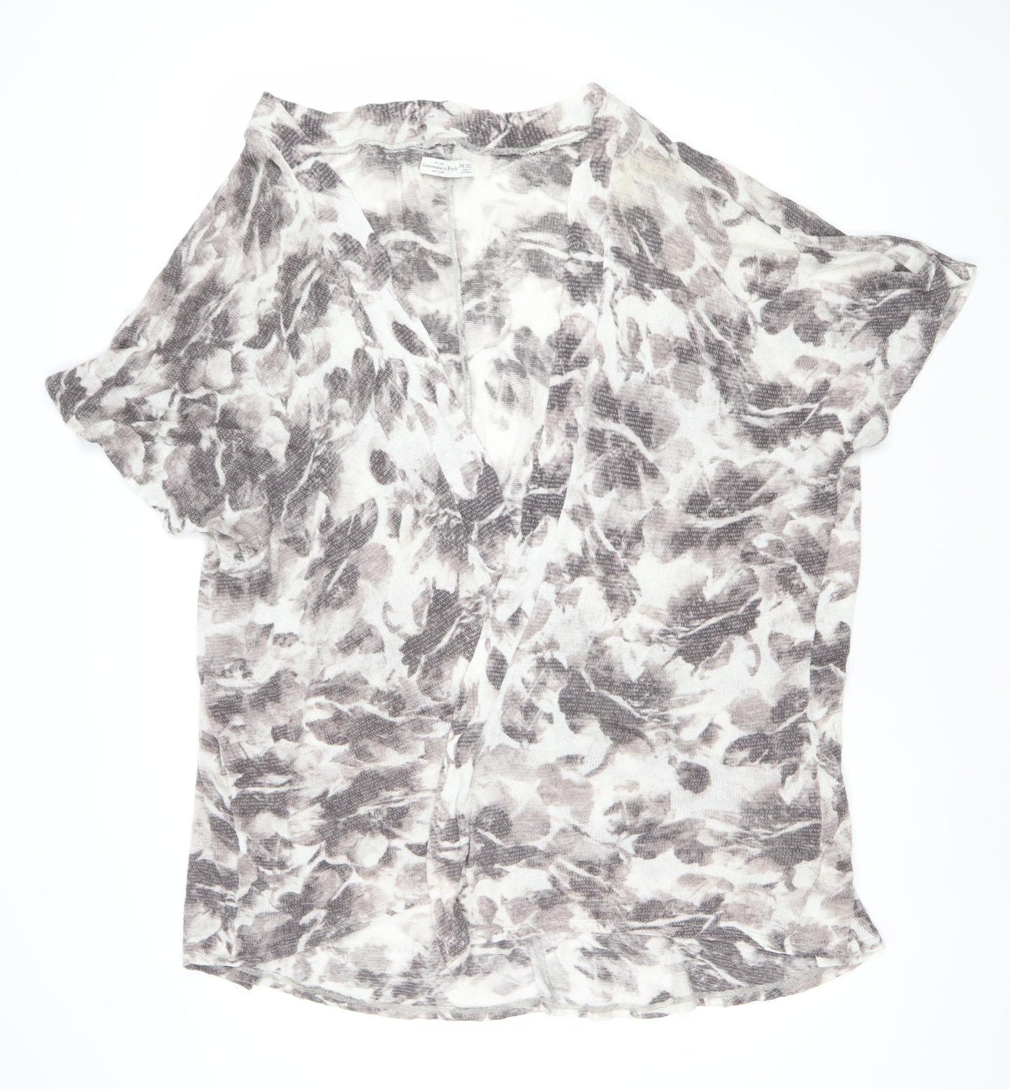 Abercrombie & Fitch Womens Multicoloured One Size Open Knit Cardigan