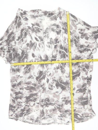 Abercrombie & Fitch Womens Multicoloured One Size Open Knit Cardigan