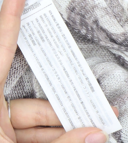 Abercrombie & Fitch Womens Multicoloured One Size Open Knit Cardigan