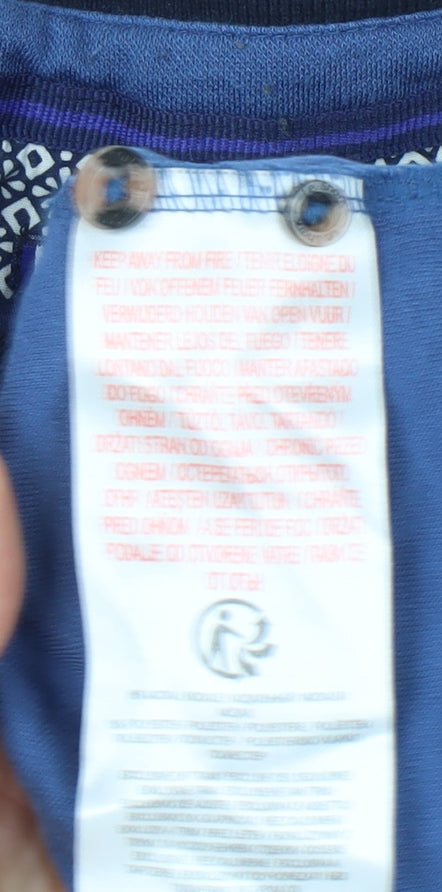 Le Shark Men’s Blue Polo Shirt Size L Short Sleeve Collared Casual