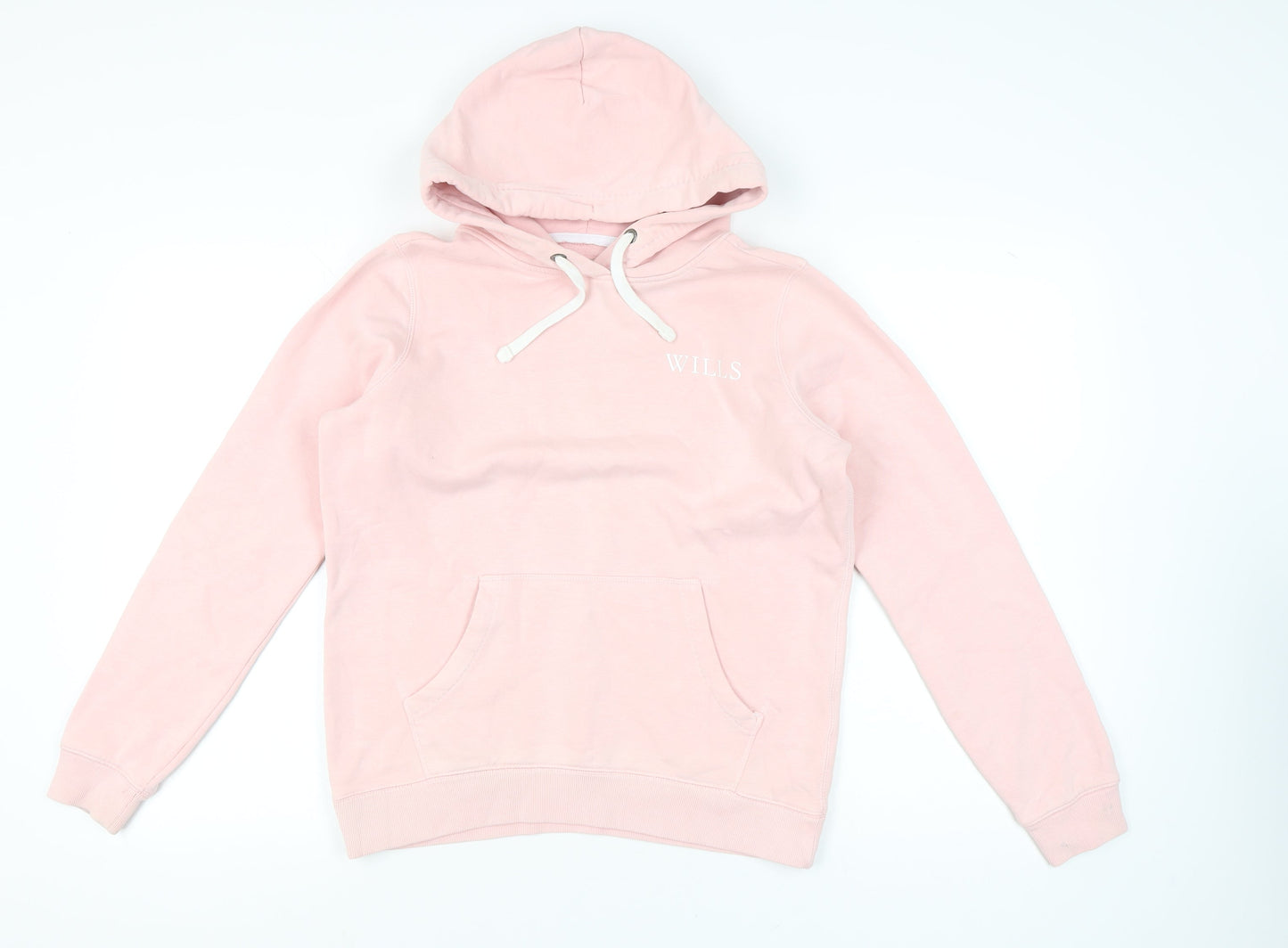 Womens UK Size 12 Jack Wills Pink Pullover Hoodie