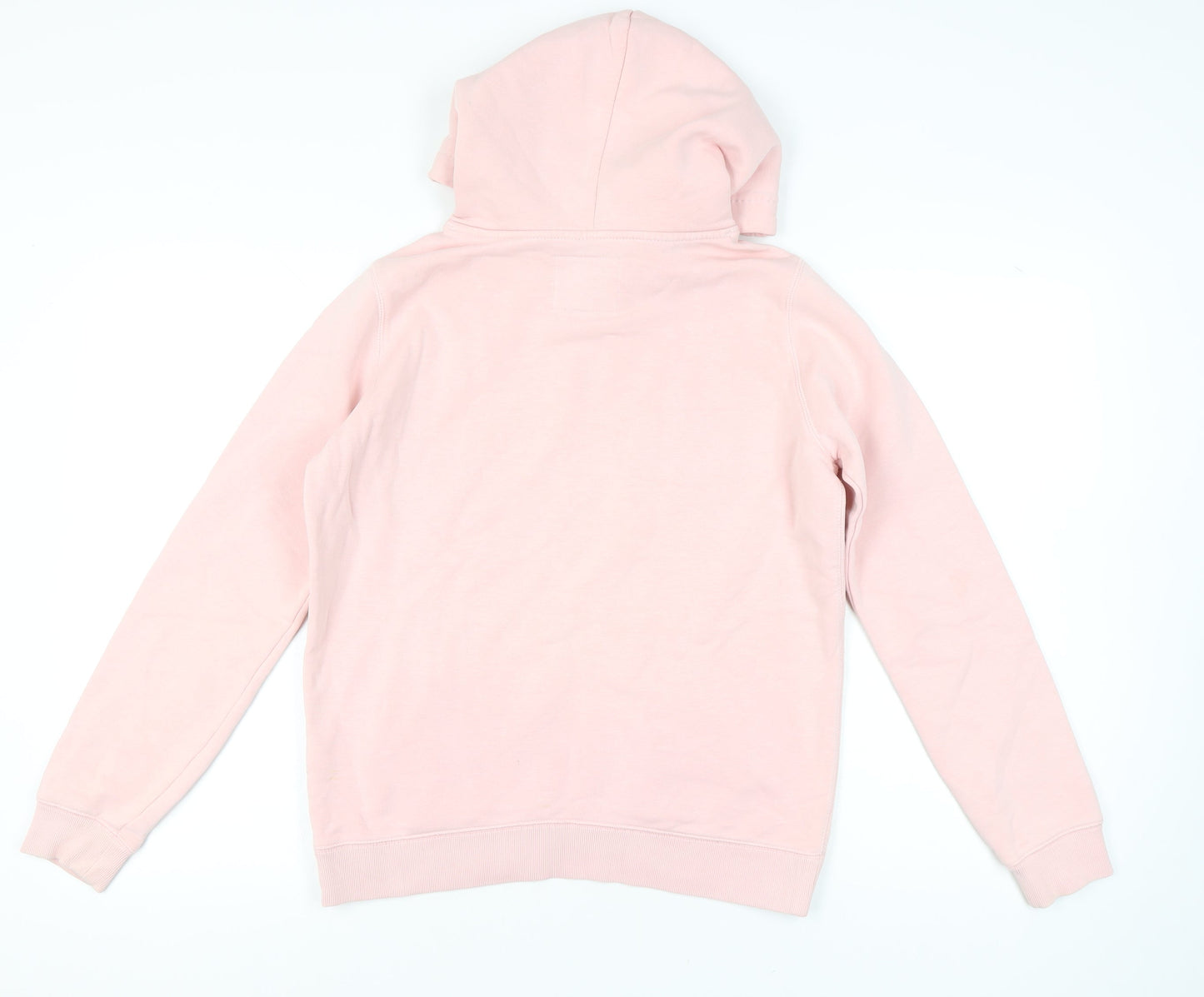Womens UK Size 12 Jack Wills Pink Pullover Hoodie