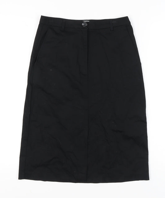 La Redoute Womens Black Size 8 Pencil Skirt Workwear Business