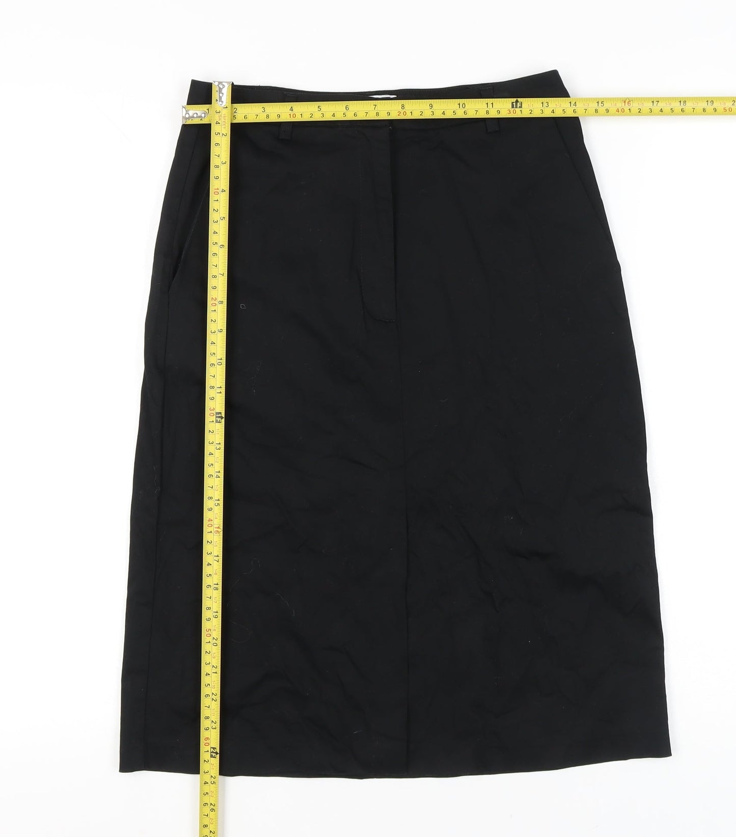 La Redoute Womens Black Size 8 Pencil Skirt Workwear Business