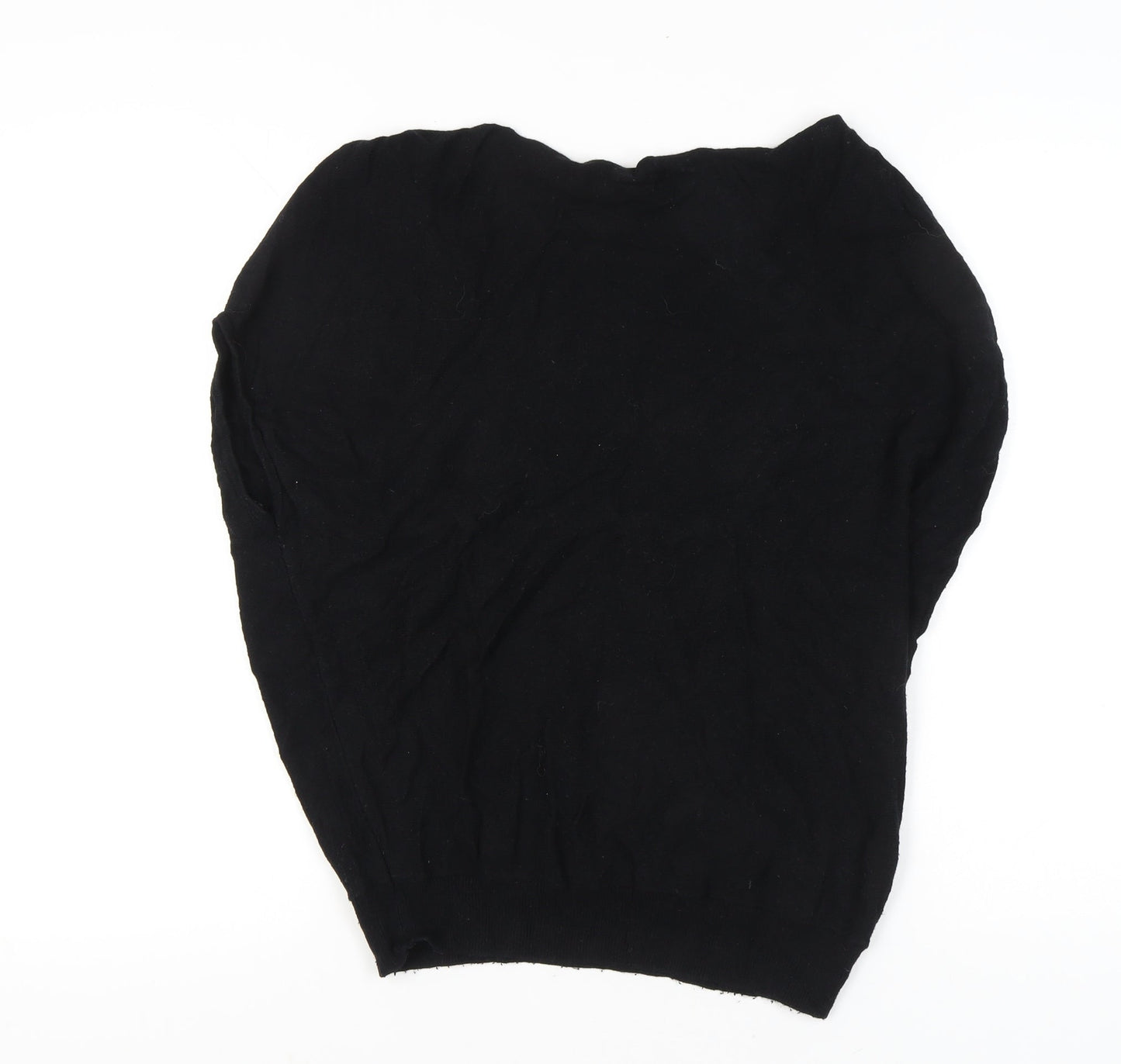 Womens UK Size S Mint Velvet Black Pullover Jumper