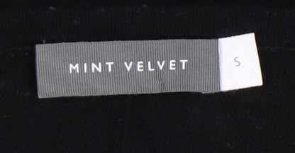 Womens UK Size S Mint Velvet Black Pullover Jumper