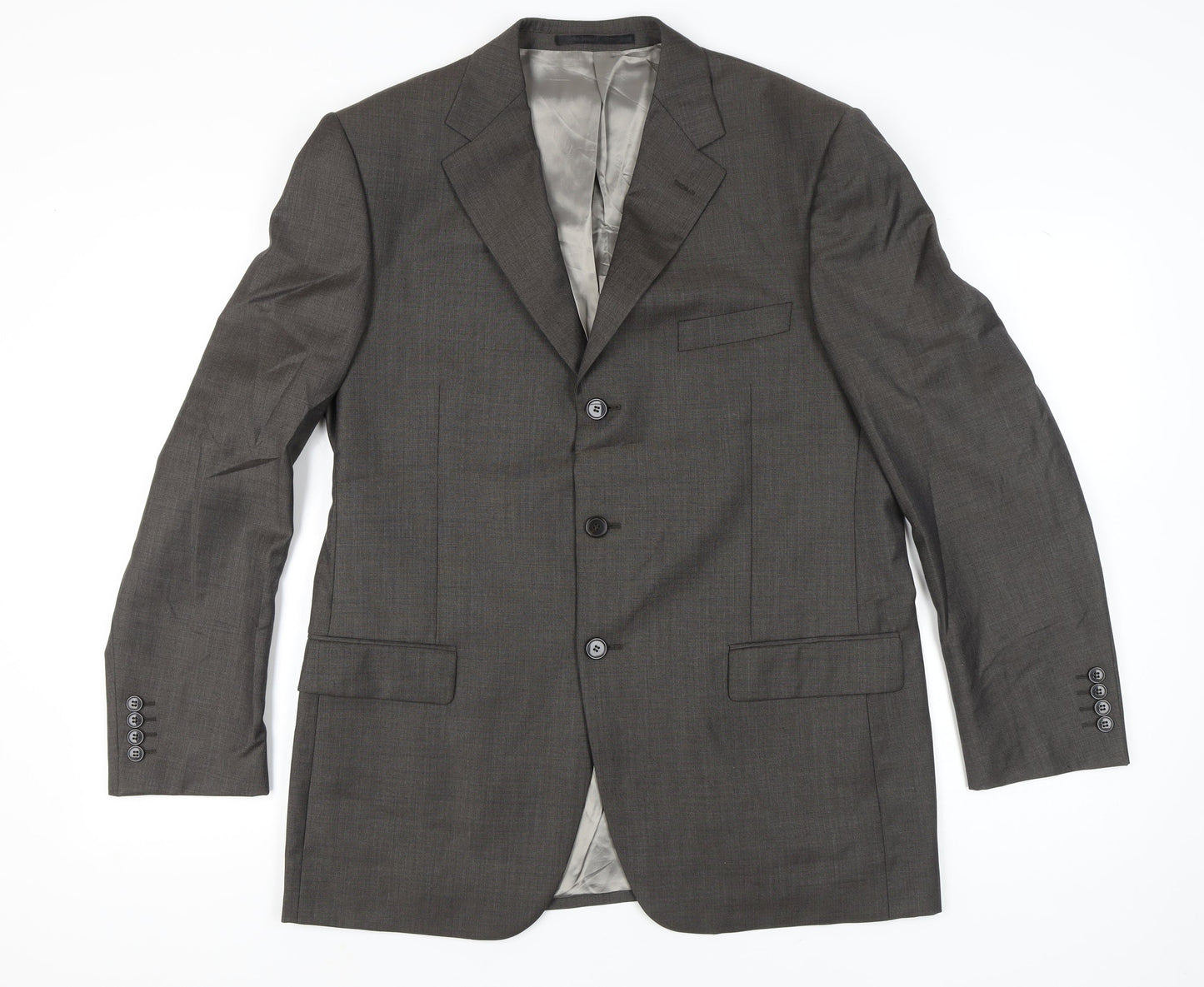 Mens UK Size 42 Marks and Spencer Regular Brown Suit Jacket