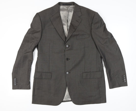 Mens UK Size 42 Marks and Spencer Regular Brown Suit Jacket