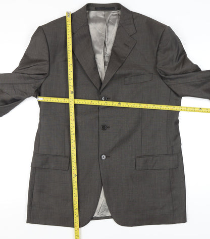 Mens UK Size 42 Marks and Spencer Regular Brown Suit Jacket
