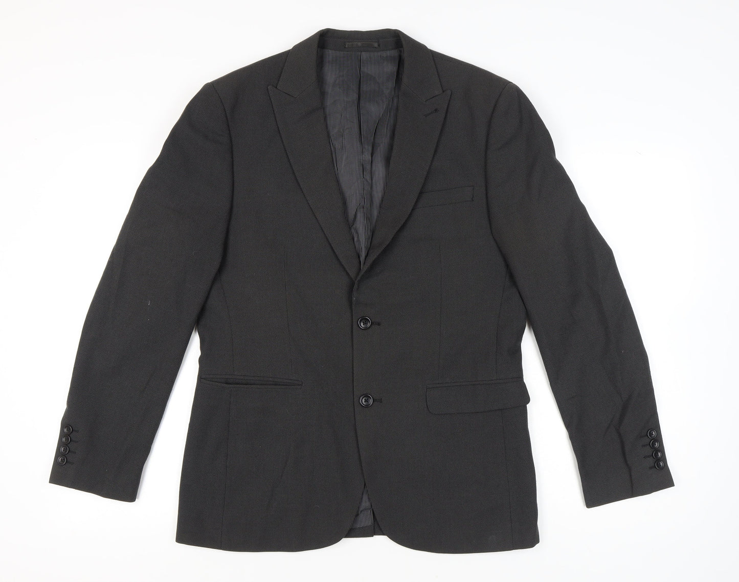 Mens UK Size 40 NEXT Regular Grey Suit Jacket