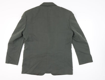 Mens UK Size 42 BHS Regular Green Suit Jacket