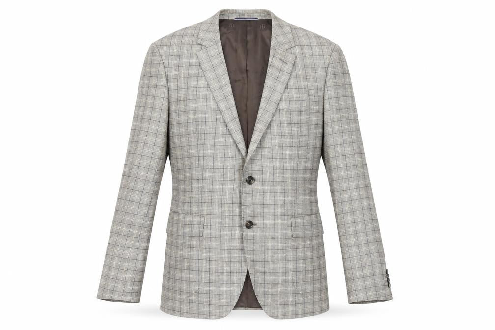 Mens UK Size 42 Tommy Hilfiger Regular Beige Suit Jacket