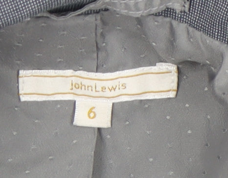 John Lewis Boys Grey Suit Jacket Blazer Age 6 Years Formal Wear
