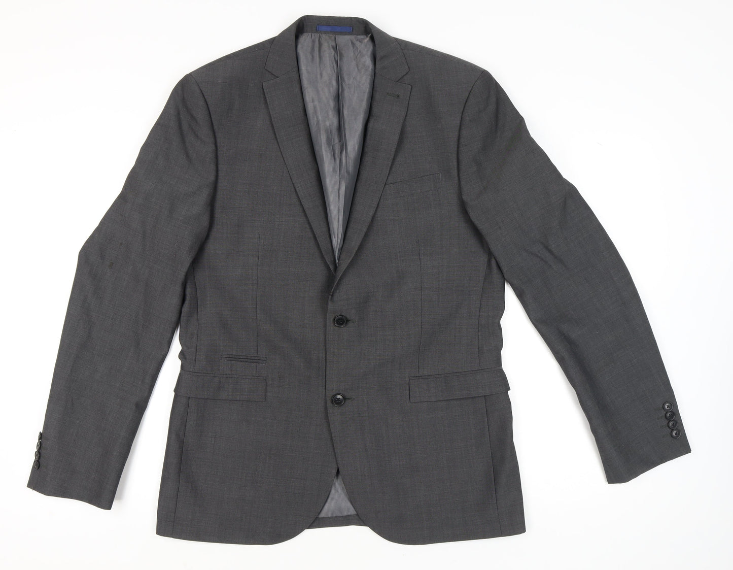 Mens UK Size 42 NEXT Regular Grey Suit Jacket