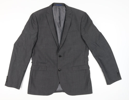 Mens UK Size 42 NEXT Regular Grey Suit Jacket