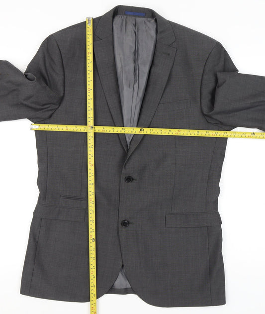 Mens UK Size 42 NEXT Regular Grey Suit Jacket