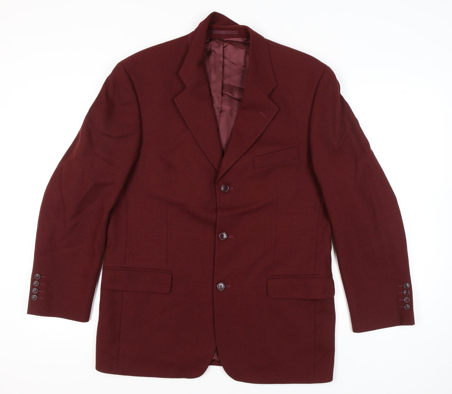 Mens UK Size 40 Douglas Regular Red Suit Jacket