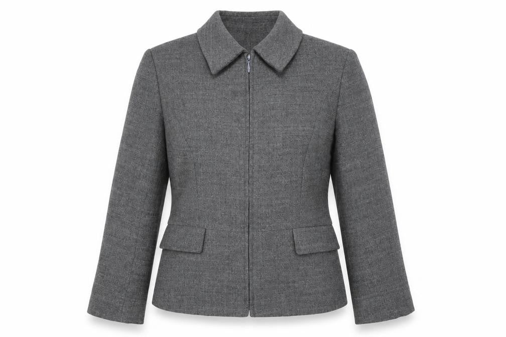 Womens UK Size 12 Marks and Spencer Regular Grey Suit Jacket