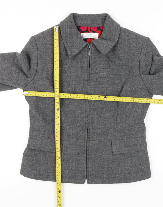 Marks and Spencer Women’s Grey Wool Blend Suit Jacket UK 12