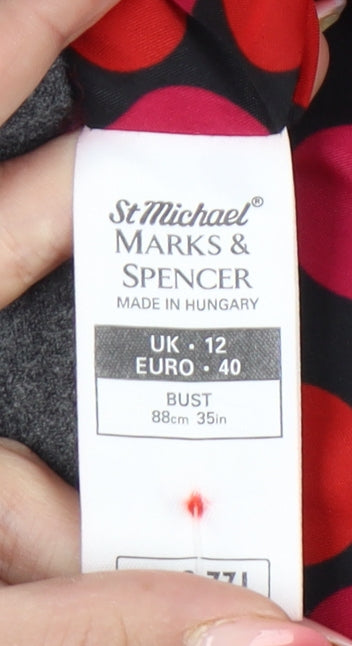 Marks and Spencer Women’s Grey Wool Blend Suit Jacket UK 12