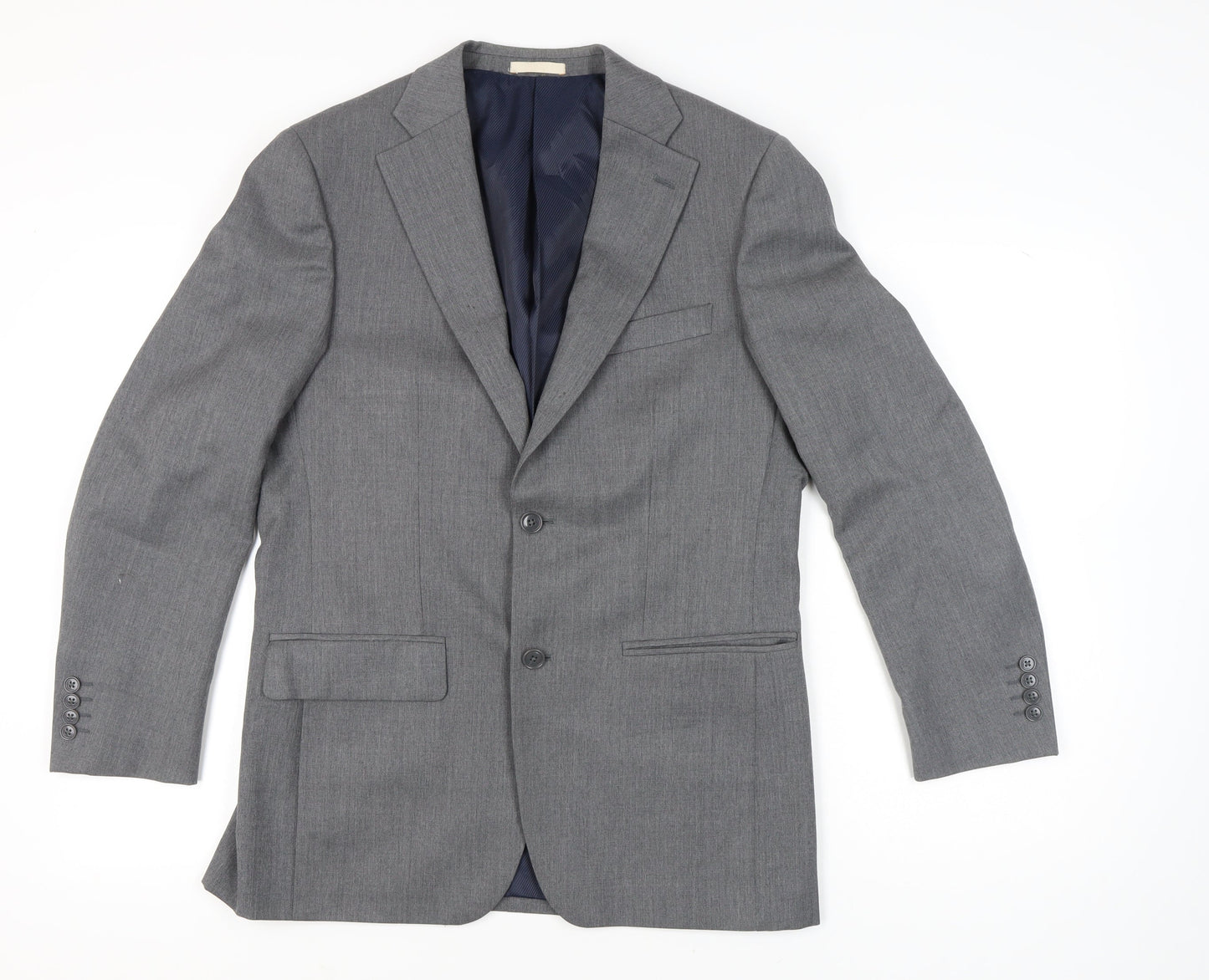 Mens UK Size 38 Greenwoods Regular Grey Suit Jacket