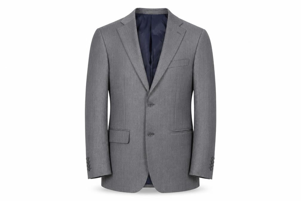 Mens UK Size 38 Greenwoods Regular Grey Suit Jacket