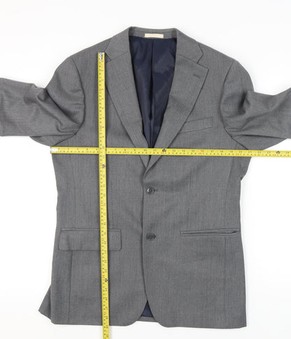 Mens UK Size 38 Greenwoods Regular Grey Suit Jacket