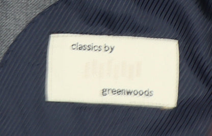 Mens UK Size 38 Greenwoods Regular Grey Suit Jacket