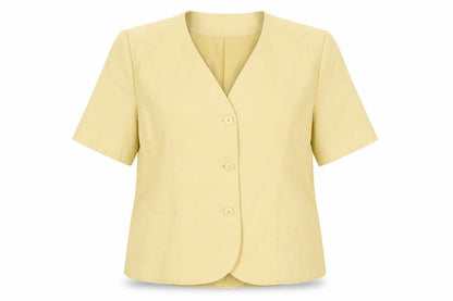 Womens UK Size 16 Eastex Regular Yellow Suit Jacket