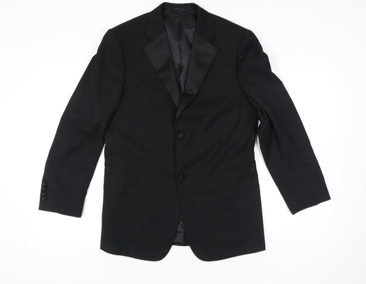 Mens UK Size 38 Taylor & Wright Regular Black Suit Jacket
