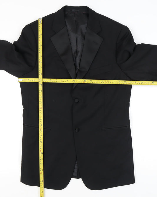 Mens UK Size 38 Taylor & Wright Regular Black Suit Jacket