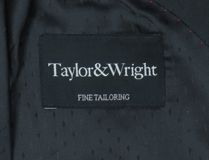 Mens UK Size 38 Taylor & Wright Regular Black Suit Jacket