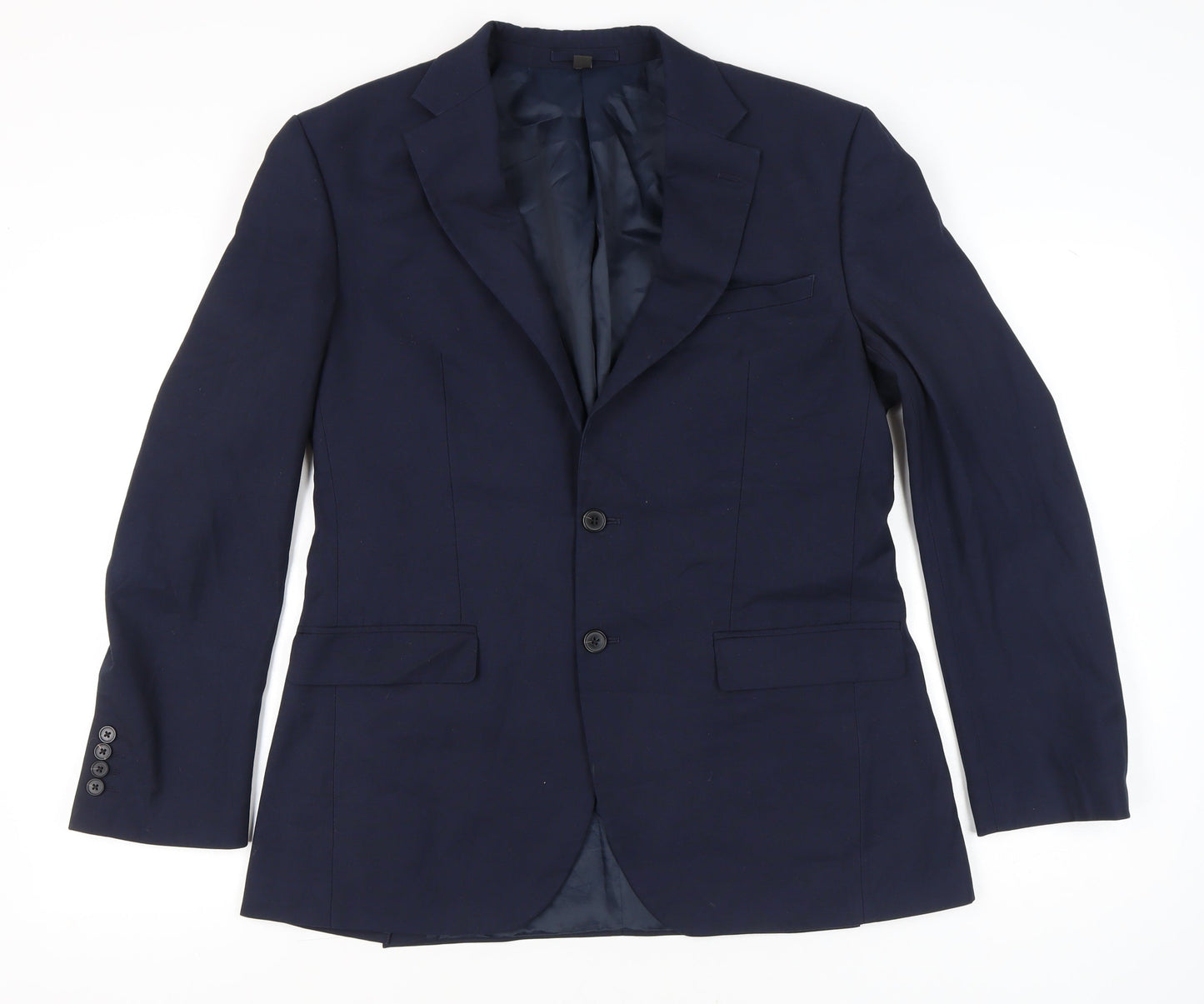 Marks and Spencer Women’s Blue Suit Jacket Size L 40in Chest