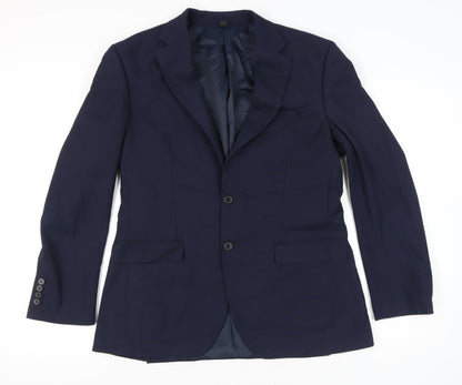 Marks and Spencer Women’s Blue Suit Jacket Size L 40in Chest