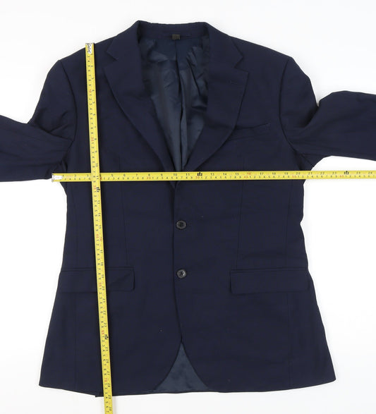 Marks and Spencer Women’s Blue Suit Jacket Size L 40in Chest