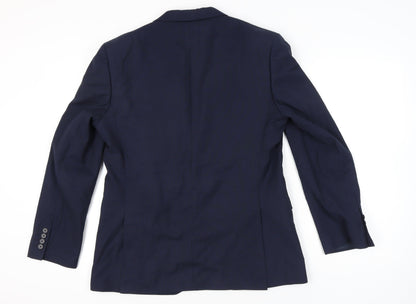 Marks and Spencer Women’s Blue Suit Jacket Size L 40in Chest