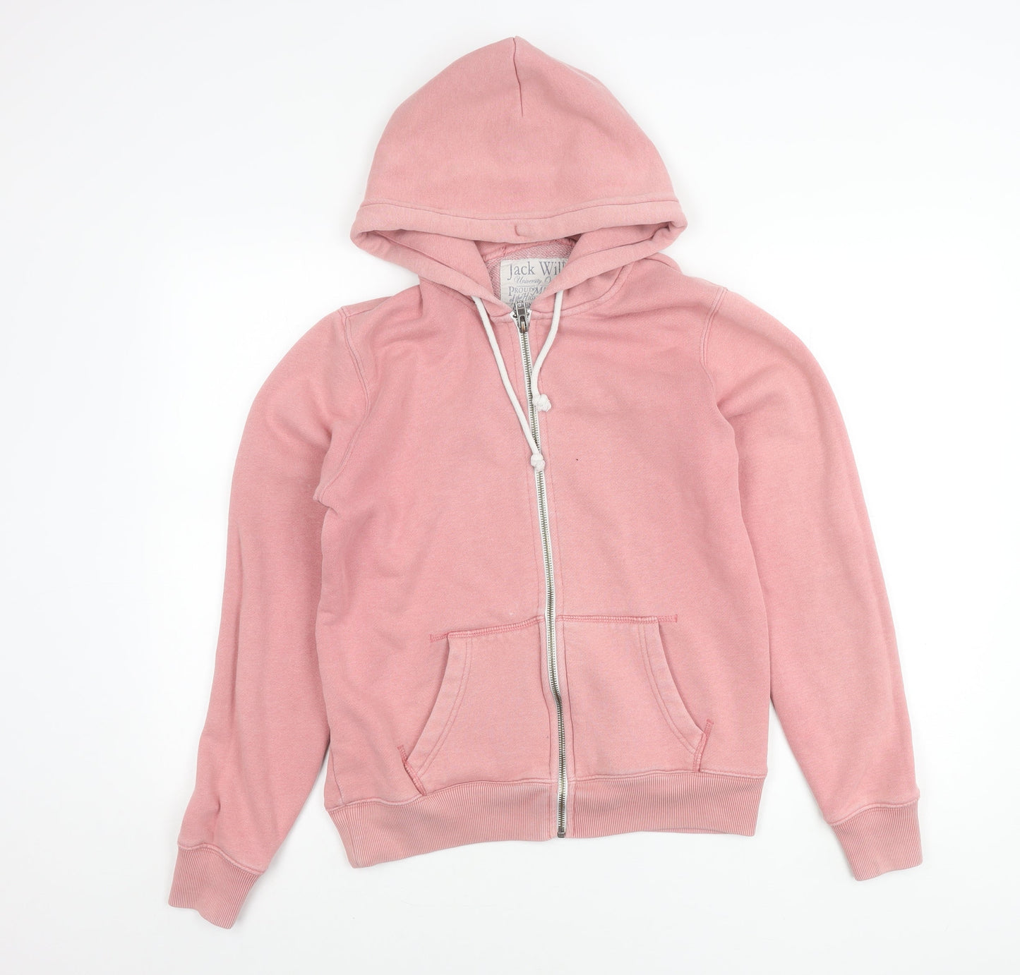 Womens UK Size 14 Jack Wills Pink Basic Jacket