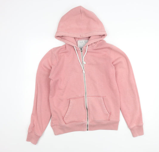 Womens UK Size 14 Jack Wills Pink Basic Jacket