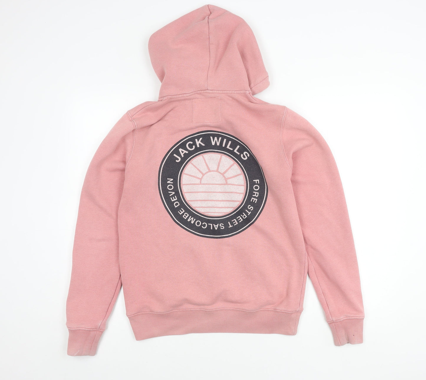 Womens UK Size 14 Jack Wills Pink Basic Jacket