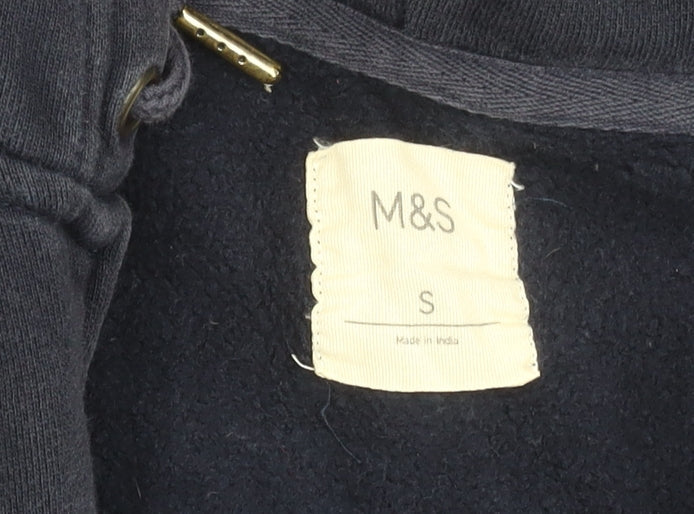 Mens UK Size S Marks and Spencer Blue Basic Jacket