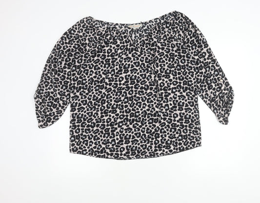 Womens UK Size 12 Billie & Blossom by Dorothy Perkins Multicoloured Tunic Blouse