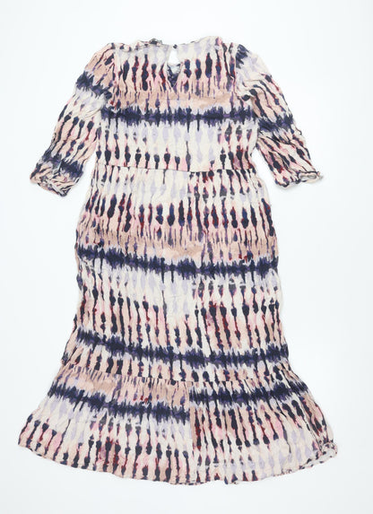 Principles Women’s Multicoloured Knee Length Shift Dress Size 10